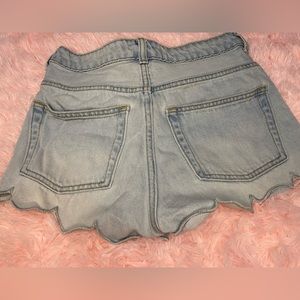 Cut out booty shorts